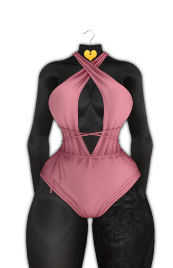 *CY* Luna . LightPink . Bathingsuit // (Add)