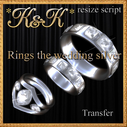 *K&K*Rings the wedding silver