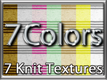 Zoy Texture [ Knit Stripes 003 ] Seamless - 7 Colors