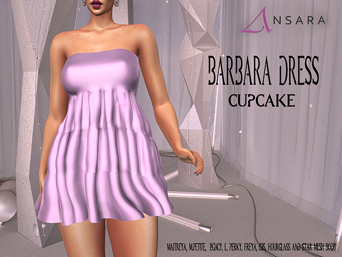 Ansara - Barbara Dress - Cupcake