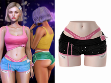 -[ vagrant ]- Chloe Shorts - Black