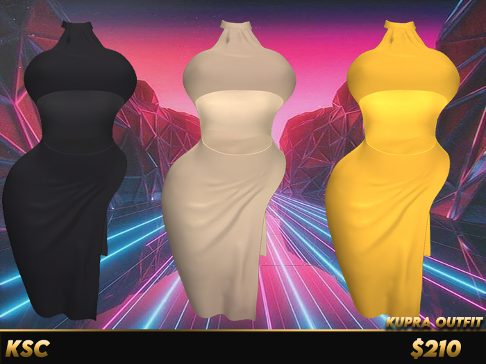 KSC  SIDITY DRESS KUPRA BUNDLE #1