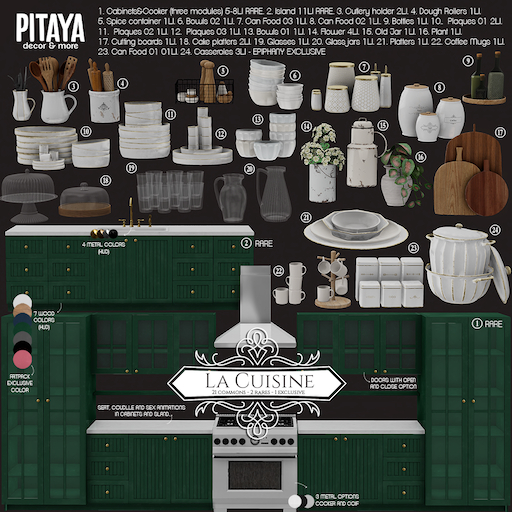 Pitaya - La cuisine - Island RARE