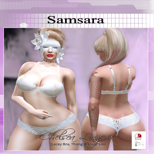 Samsara: Chelsea Undies Set White