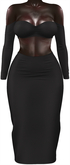 Kaithleen's Blake Dress - Black