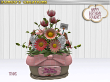 BMC3065 -  BEAUTIFUL HAPPY BIRTHDAY -  BOUQUET.