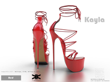 Kayla :: Woman Shoes :: Red :: {kokoia}