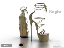 Kayla :: Woman Shoes :: Olive :: {kokoia}