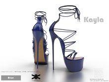 Kayla :: Woman Shoes :: Blue :: {kokoia}