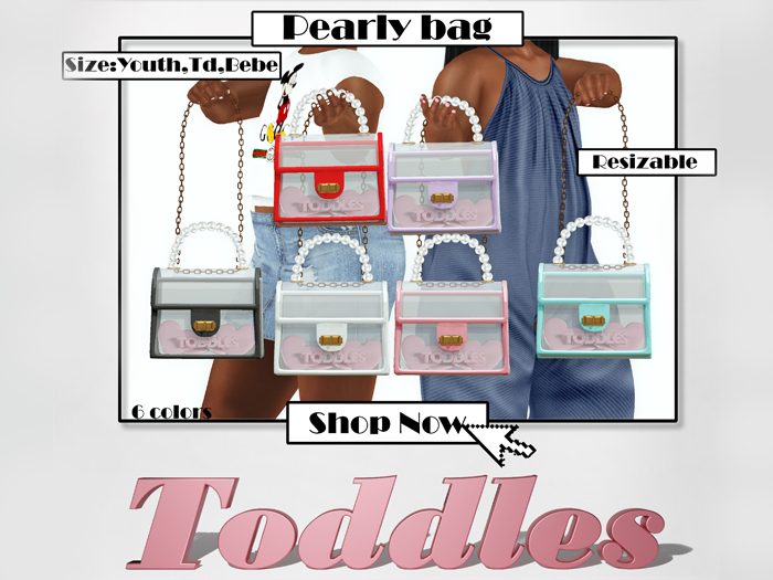 {Toddles} Pearl Bag Purple