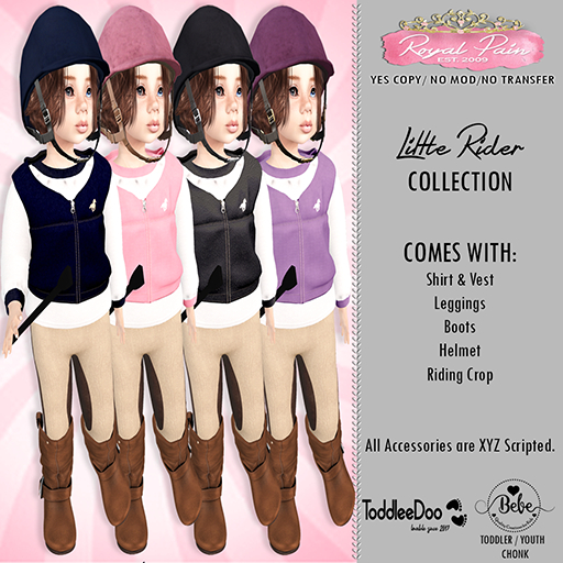 *-* Royal Pain *-* Royal Little Rider 2021 TDBBYC Collection
