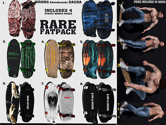 WRONG. Skateboards GACHA 1