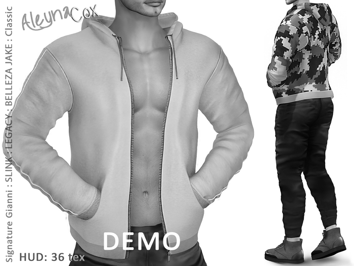 DEMO [ALEYNACOX] - STAR Men's Hoodie