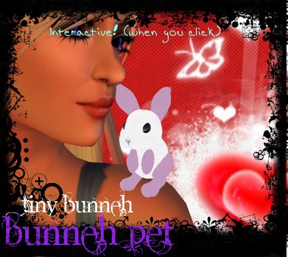 ::Bunneh Shoulder Pet:: Tiny Bunneh
