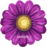 ^Dejavu^   Full Perm Purple Rug PNG