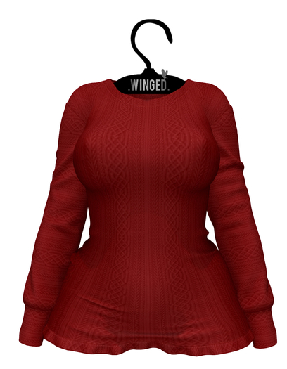 .WINGED. Winter Sweater