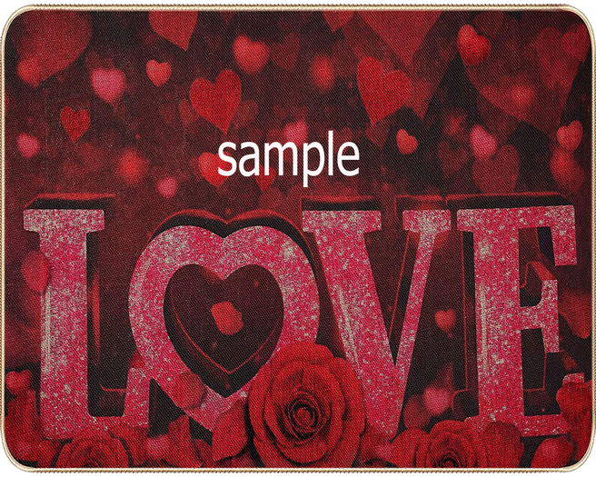 ^Dejavu^ Full Perm Valentines Heart Rug 10