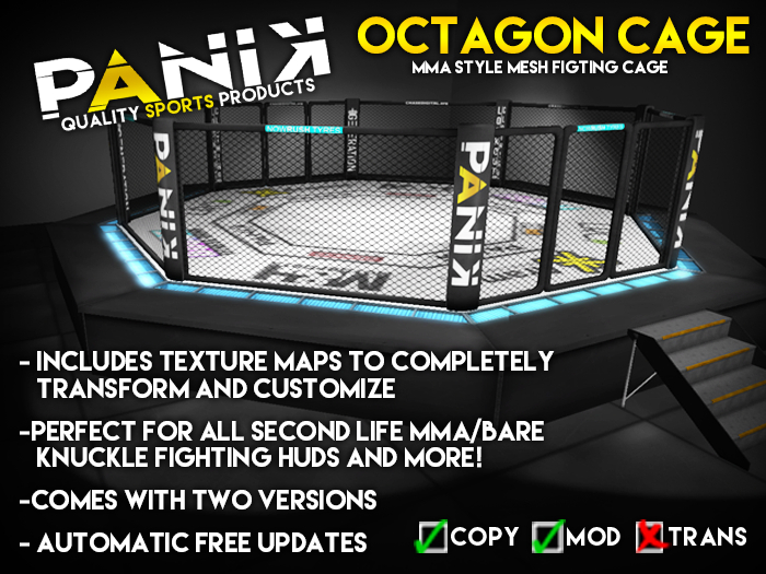 *PANIK* Octagon Cage