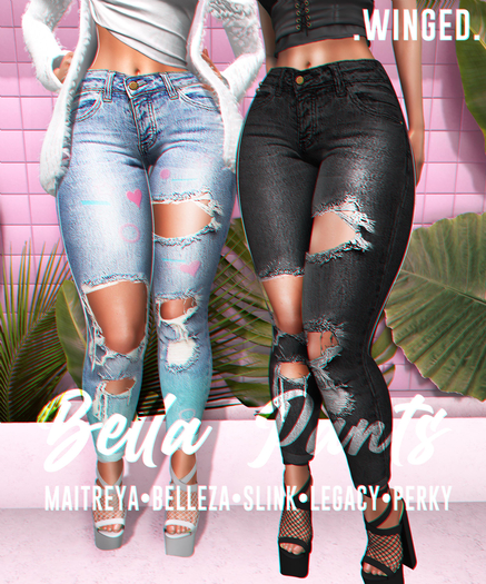 .WINGED. Bella Pants // DEMO