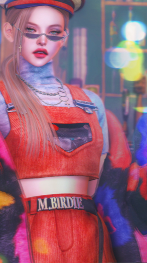 `M.BIRDIE / Denber look. NECKLACE Gold