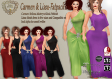 Nala Design - Carmen & Lissa Outfit Fatpack - Mesh and Classic