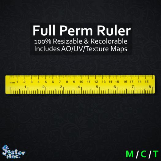 [Jester Inc.] Full Perm Ruler!