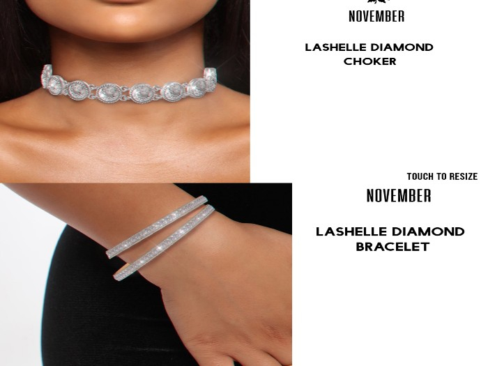 Nov-LaShelle Diamond Choker (G)