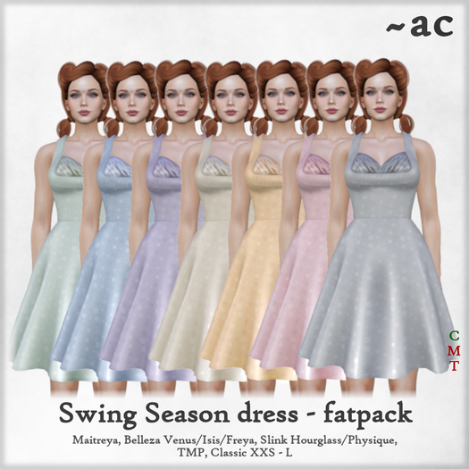 ~AC Swing Season dress - *FATPACK*