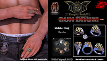 L'Emporio&PL::*GunDrum*::-Middle Ring-[LEGACY]/Athletic Meshbod