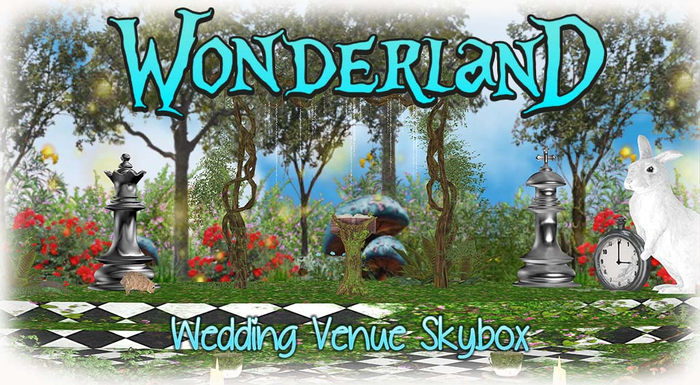 TRU Wonderland wedding venue boxed
