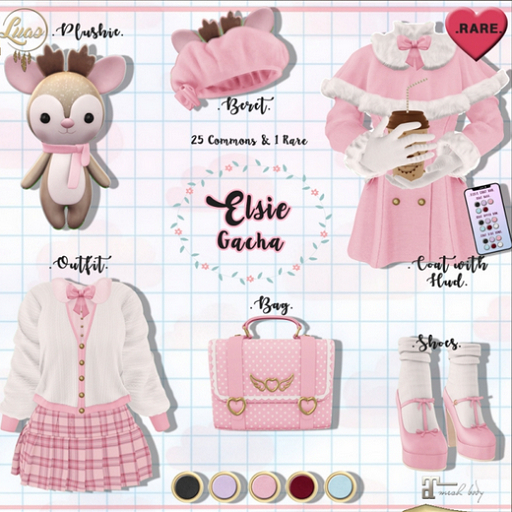 Luas Elsie Coat RARE