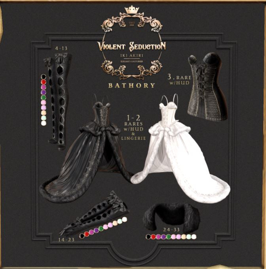 Violent Seduction - Bathory Stole (Emerald)