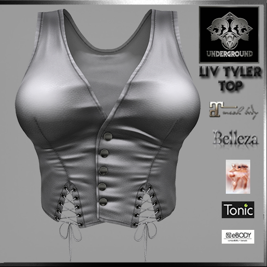 +V8-SHOP-LIV TYLER-TOP-WHITE+