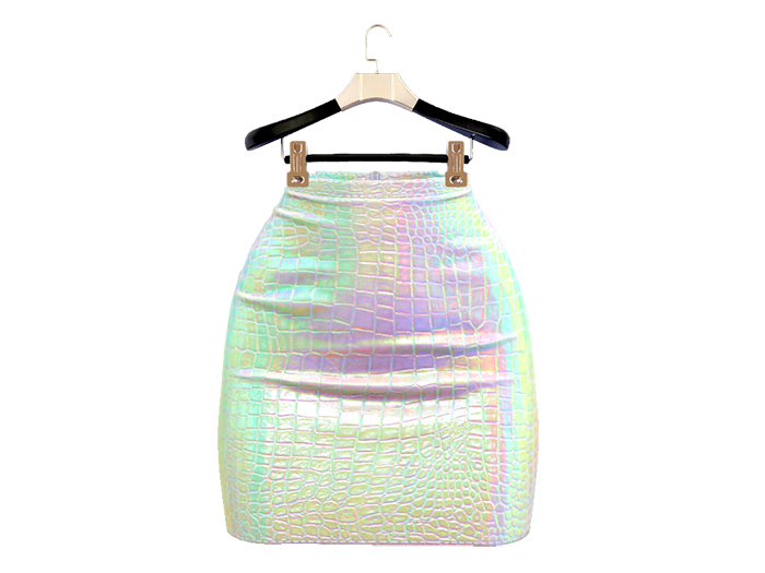 PLASTIX - Electric Skirt (Holographic)- add me
