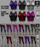 +V8-SHOP-LIV TYLER-TOP-PANTS AND BELT FAT PACK COLOUR+