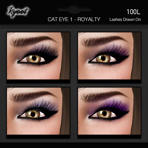 Kyoot Makeup - Cateyes I - Royalty