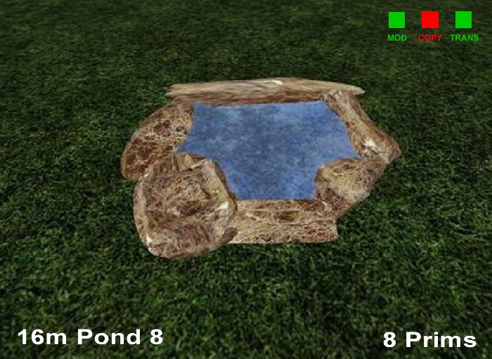 Serenity 16m Texture Changeable Ripple Water Pond 8 (v9c)