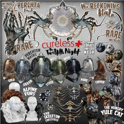 CURELESS [+] The Twelfth Night / Alpine Fur / NOIR