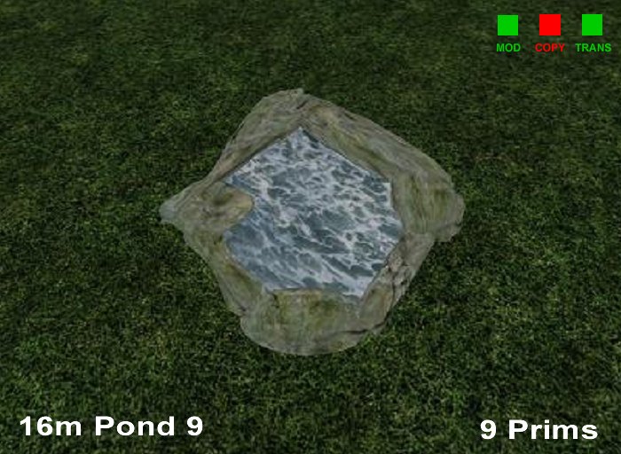 Serenity 16m Texture Changeable Ripple Water Pond 9 (v9c)