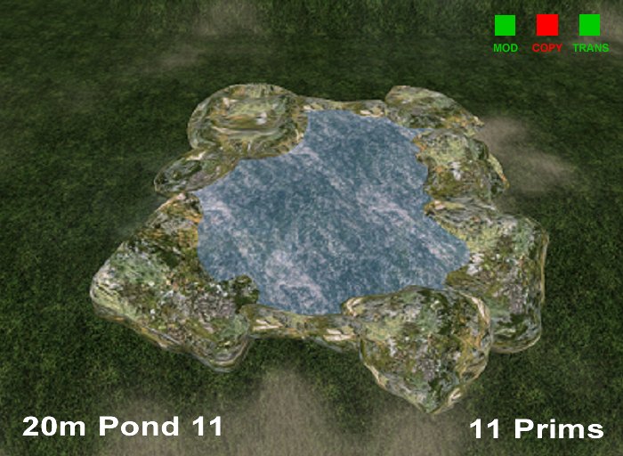 Serenity 20m Texture Changeable Ripple Water Pond 11 (v9c)