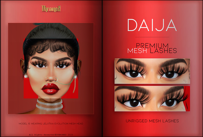[THRONED] DAIJA Premium Mesh Lashes