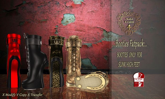 Nala Design - Booties Fatpack - Slink High Foot - Updated