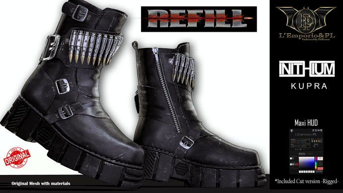 L'Emporio&PL::*Refill*::-Boots-[ INITHIUM ] KUPRA