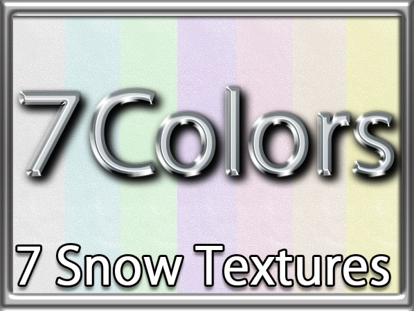 Zoy Texture [ Snow 05 ] Seamless - 7 Colors