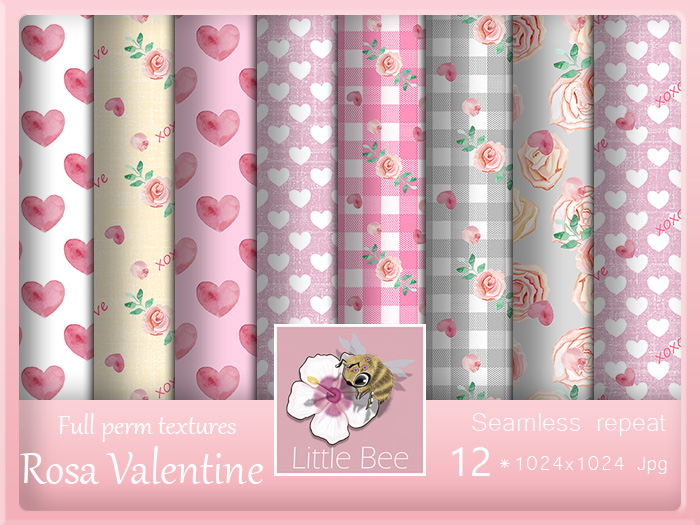 Rosa Valentine Fabric