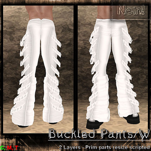 [Nein!] Buckled Pants/W M