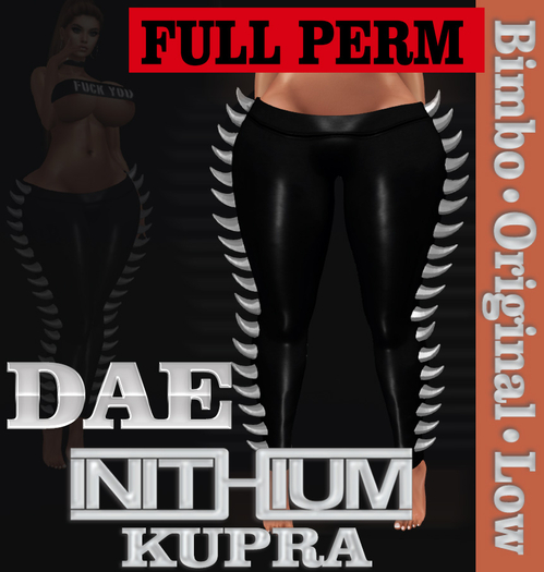 0666 DAE ~LEGEND~ INITHIUM KUPRA  FP 171 PANTS WITH SPIKES