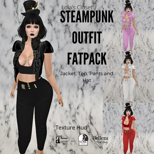 Steampunk fatpack - Lola's Closet- DEMO