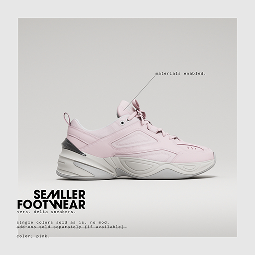 Semller - Delta Sneakers Pink (add)