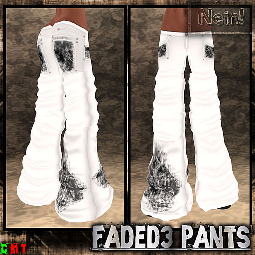 [Nein!] Faded3 Pants/F
